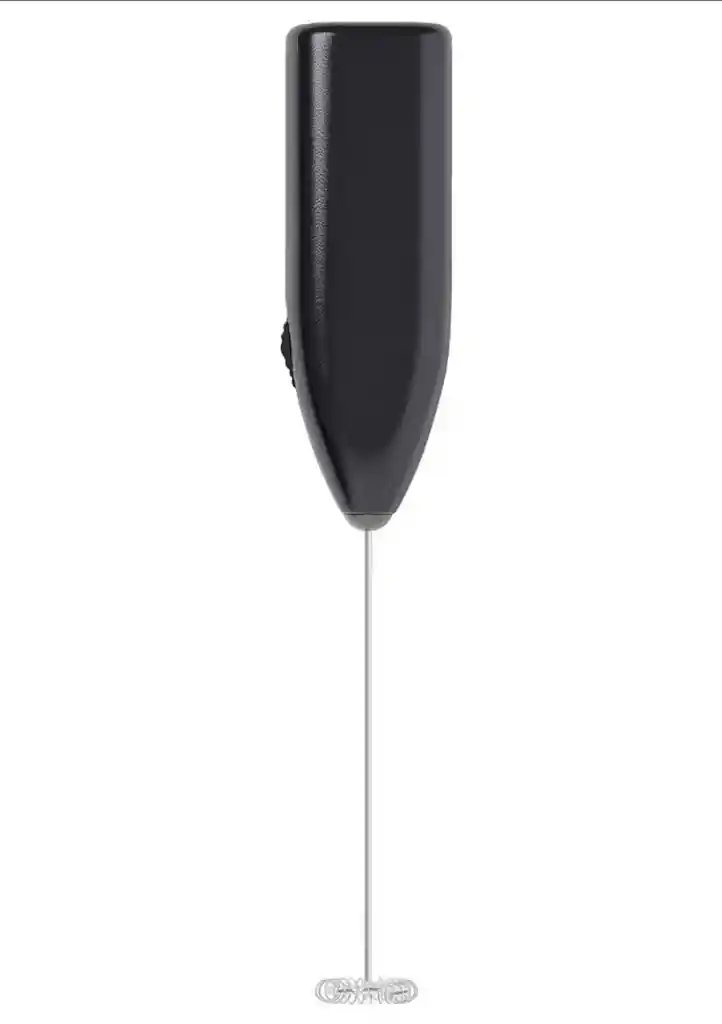 Espumador De Leche Batidor Recargable Portatil Color Negro