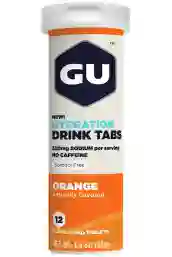 Discos Hidratantes Gu Naranja X 12 Tabletas