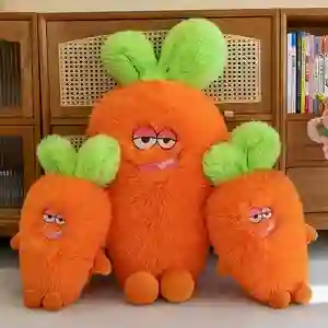 Peluche Zanahoria 35 Cm Fruta
