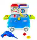 Juguete Didactico Niños Bus Herramienta Estimulacion, Entretencion