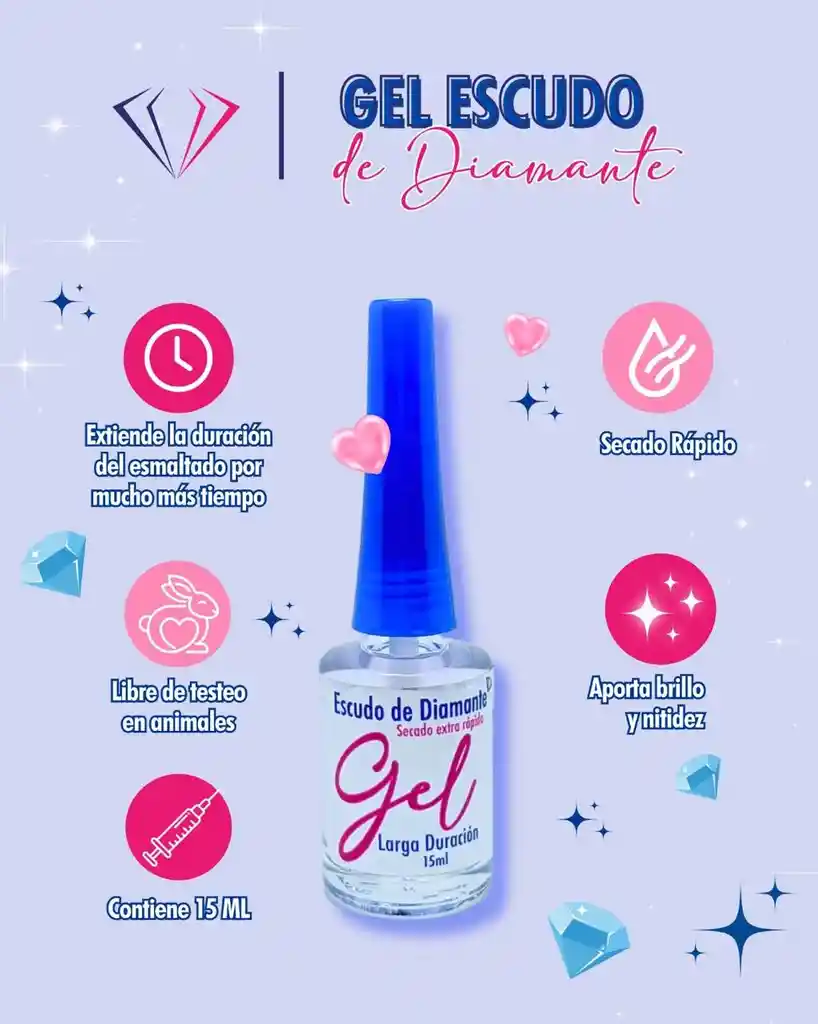Gel Escudo De Diamante Plus