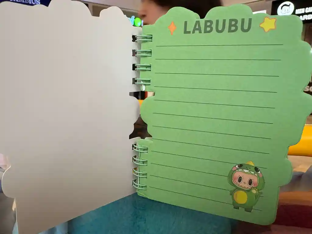 Mini Agenda Argollada Labubu