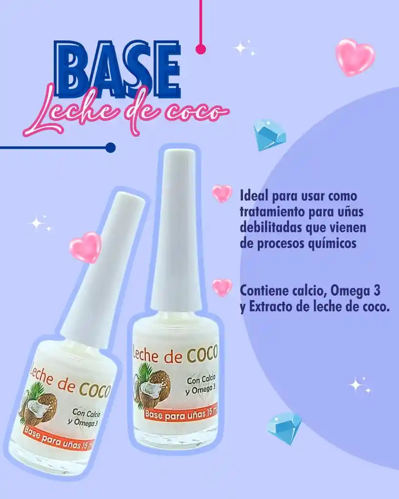 Base Leche De Coco Diamante
