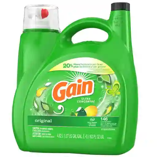 Gain Detergente Líquido Para Ropa 4.82 L