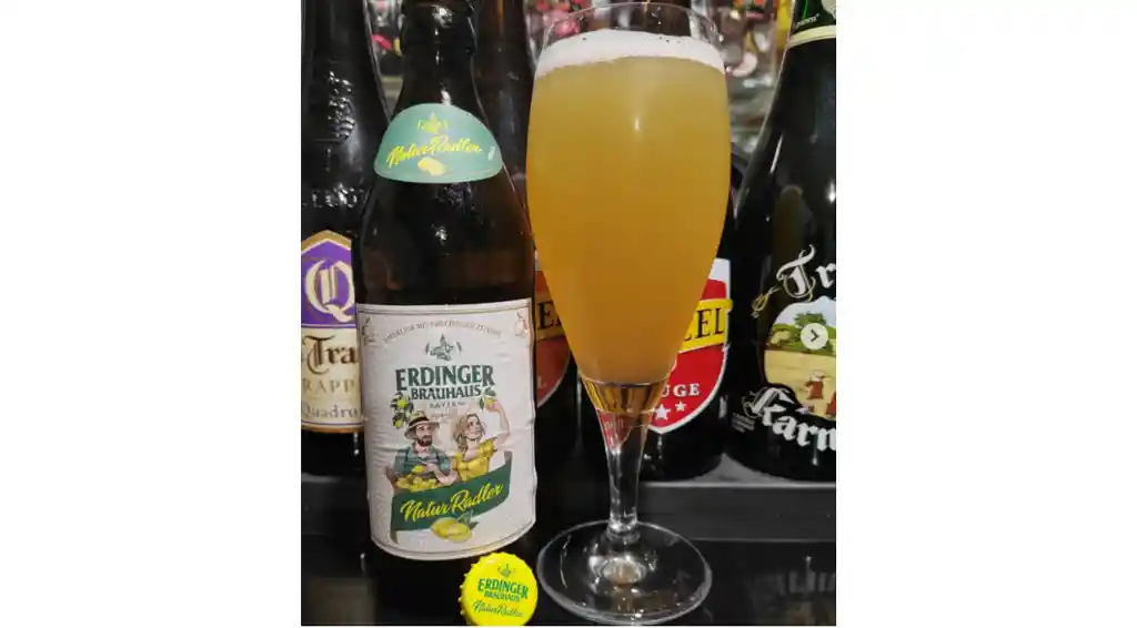 Cerveza Erdinger Brauhaus Natur Radler 500ml