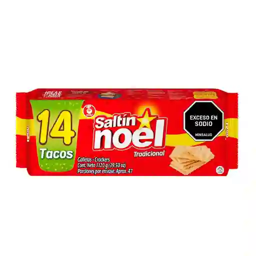 Saltin Noel Galletas De Soda 14 Unidades