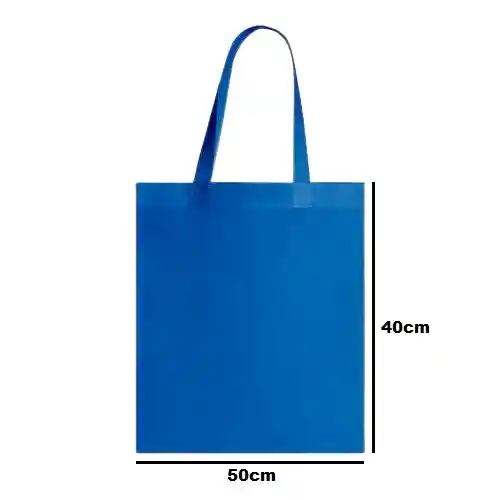 Bolsa Cambrel Con Manigueta 40x50x13 Cm Azul Rey