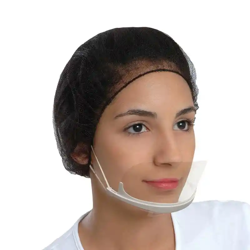 Tapabocas Transparente De Plastico Caja X 10und