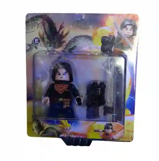 Figura Muñeco Androide Número 17 Dragon Ball Z Pequeño