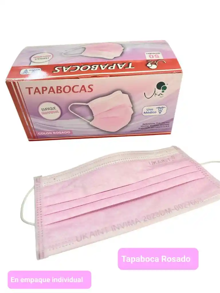 Tapaboca Rosado