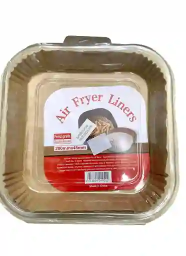 Carpeta De Papel Cuadrada Para Freidora, Air Fryer De 20 Cms