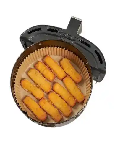 Carpeta Redondas De Papel Pergamino Para Airfryer De 20 Cms