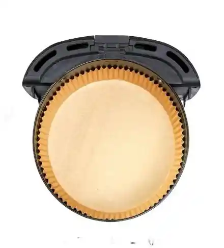 Carpeta Redondas De Papel Pergamino Para Airfryer De 20 Cms