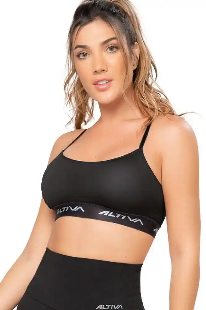 Top Deportivo Para Mujer Xl-negro