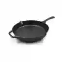 Sartén De Hierro Fundido Esmaltado Victoria® 30 Cm / 12 In Color Negro