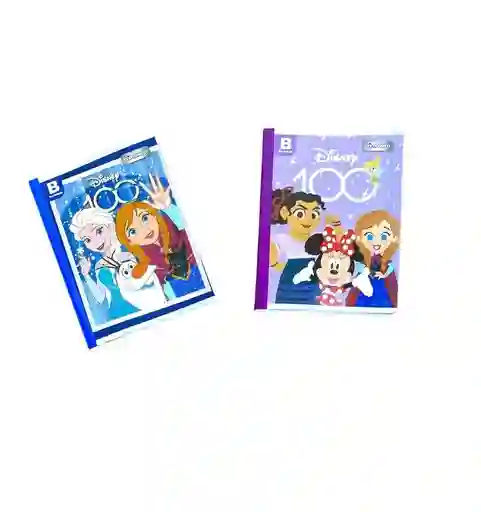 Cuaderno Cosido Para Niña Con Stickers. Cuadros 1 X 1 Cm 100 Hojas. Diseños Surtidos