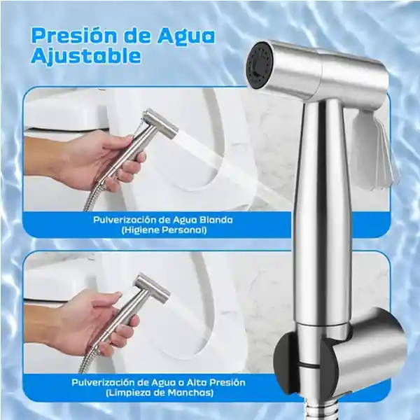 Rociador De Bidé Inodoro Acero Inoxidable Bidet Baño Accesor