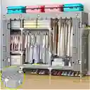 Closet Ropero Reforzado Portátil Aleación Pura 205cm Armable