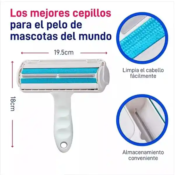 Cepillo Quita Pelo De Mascotas Perros Gatos Ropa Sillon