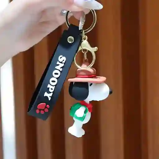 Llavero 3d Snoopy Sombrero