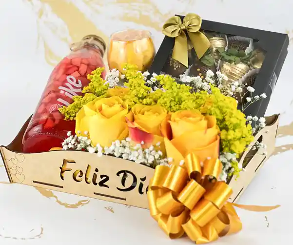Ancheta Romance Rosas Amarillas