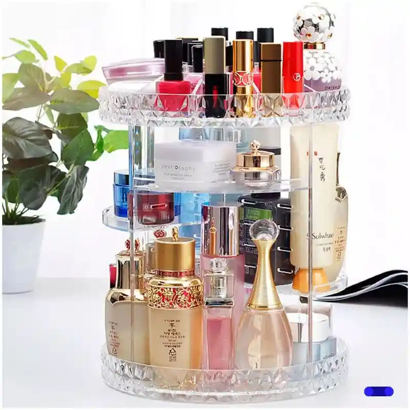 Organizador De Maquillaje Giratorio 360