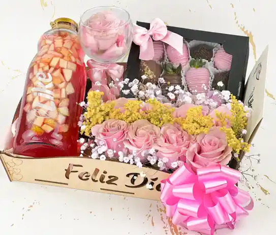 Ancheta Romance Rosas Rosadas