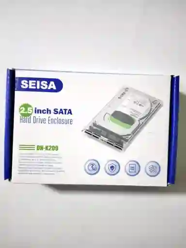 💽 Caja Externa Transparente Usb 3.0