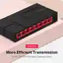 Switch De Red 8 Puertos Base Mil Mercusys Ms108g / Multiplica Los Puertos De Red De Tu Router