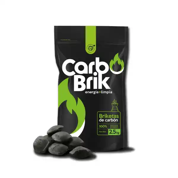 Briquetas De Carbon Ecológicas 2.5kg