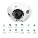 Vigi Mini Domo 3mp 2.8mm Micrófono Parlante Ai Detección Ip