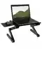 Mesa Para Laptop Base Enfriadora Para Laptop Ventilador Color Negro