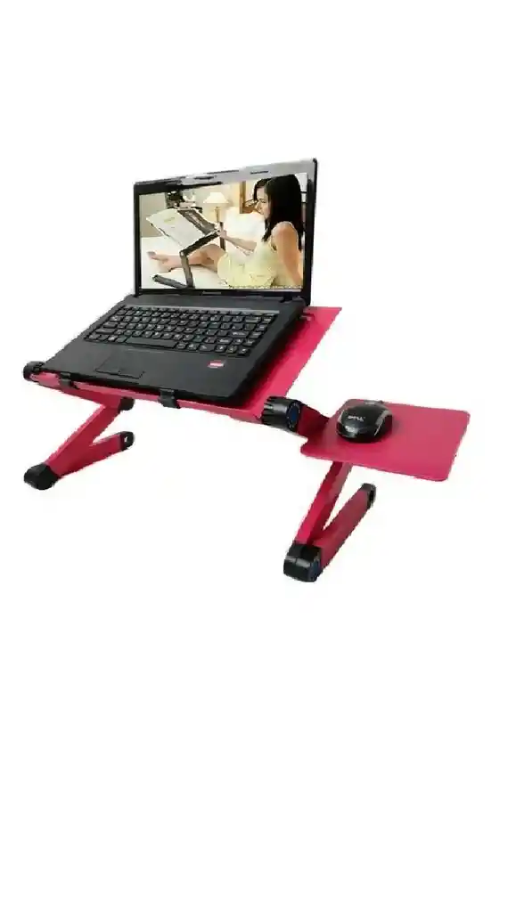 Mesa Para Laptop Base Enfriadora Para Laptop Ventilador Color Negro