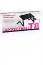 Mesa Escritorio Plegable Multifuncional Portátil Soporte Color Negro