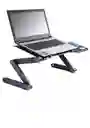 Mesa Escritorio Plegable Multifuncional Portátil Soporte Color Negro