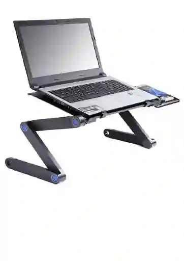 Mesa Escritorio Plegable Multifuncional Portátil Soporte Color Negro