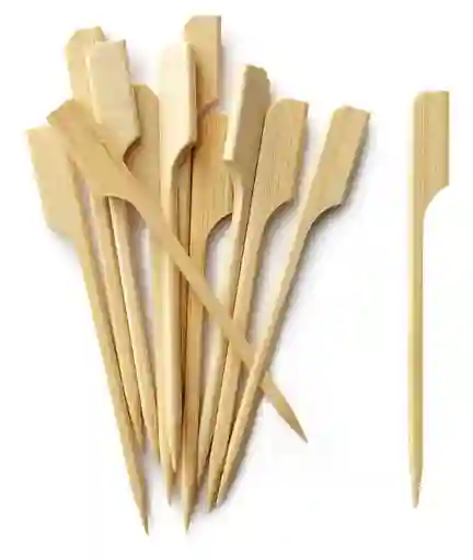Palillos De Bambu 9 Cms, Brochetas