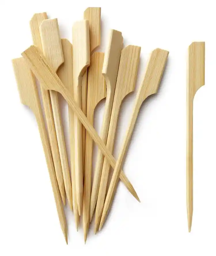 Palillos De Bambu 9 Cms, Brochetas