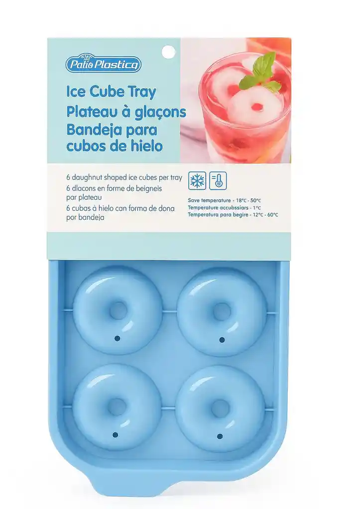 Molde Para Hacer Hielo En Forma De Dona