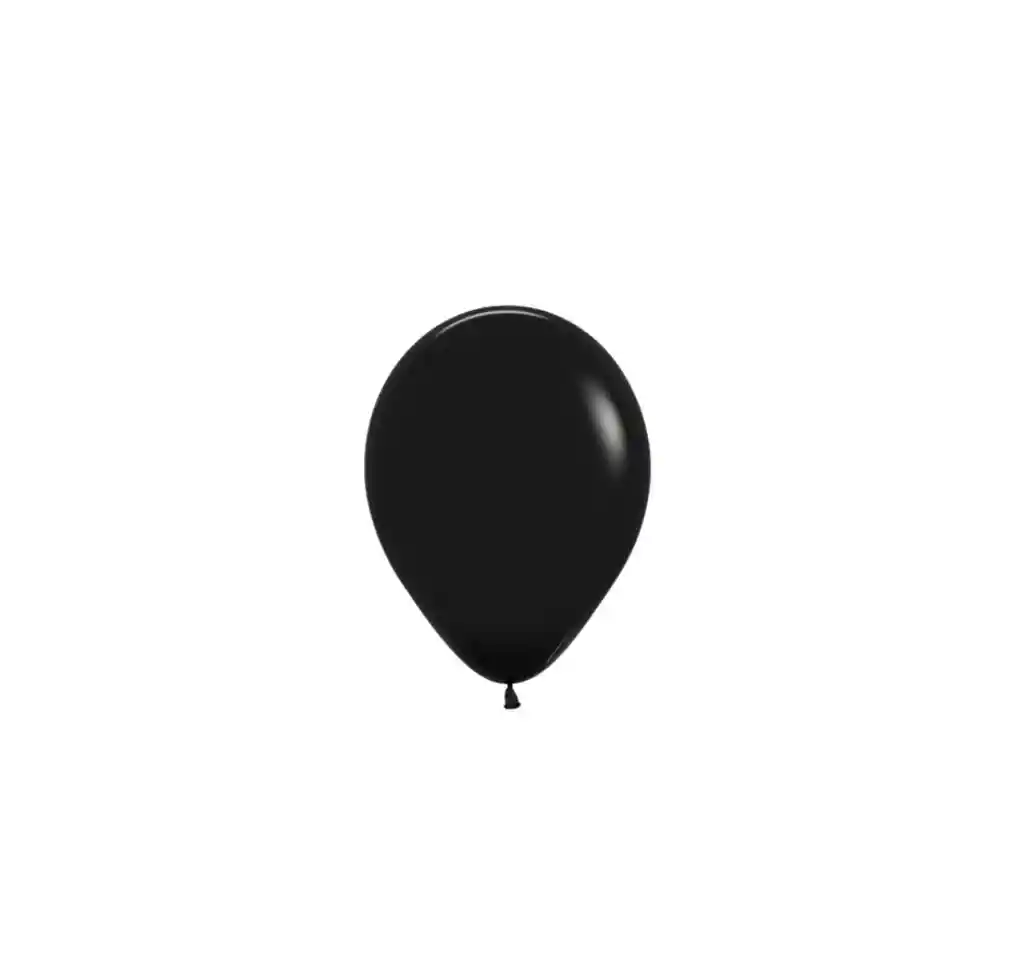 Globos R-5 Fashion Negro X10 Unds Sempertex