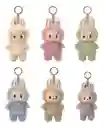 Juguete Inspirado Tipo Labubu Sorpresa Exciting Macaron Llavero Peluche Coleccionable