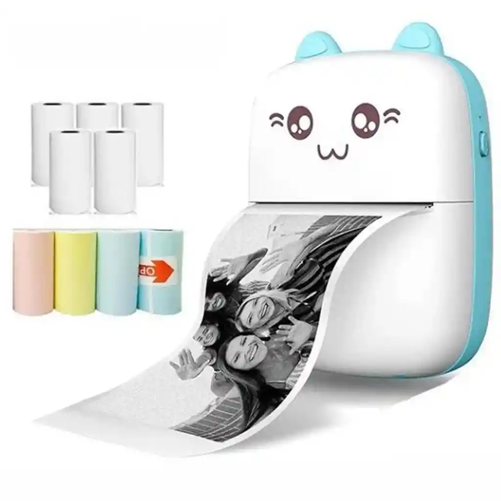 Mini Impresora Instantánea: Captura, Imprime Y Comparte Al Instante
