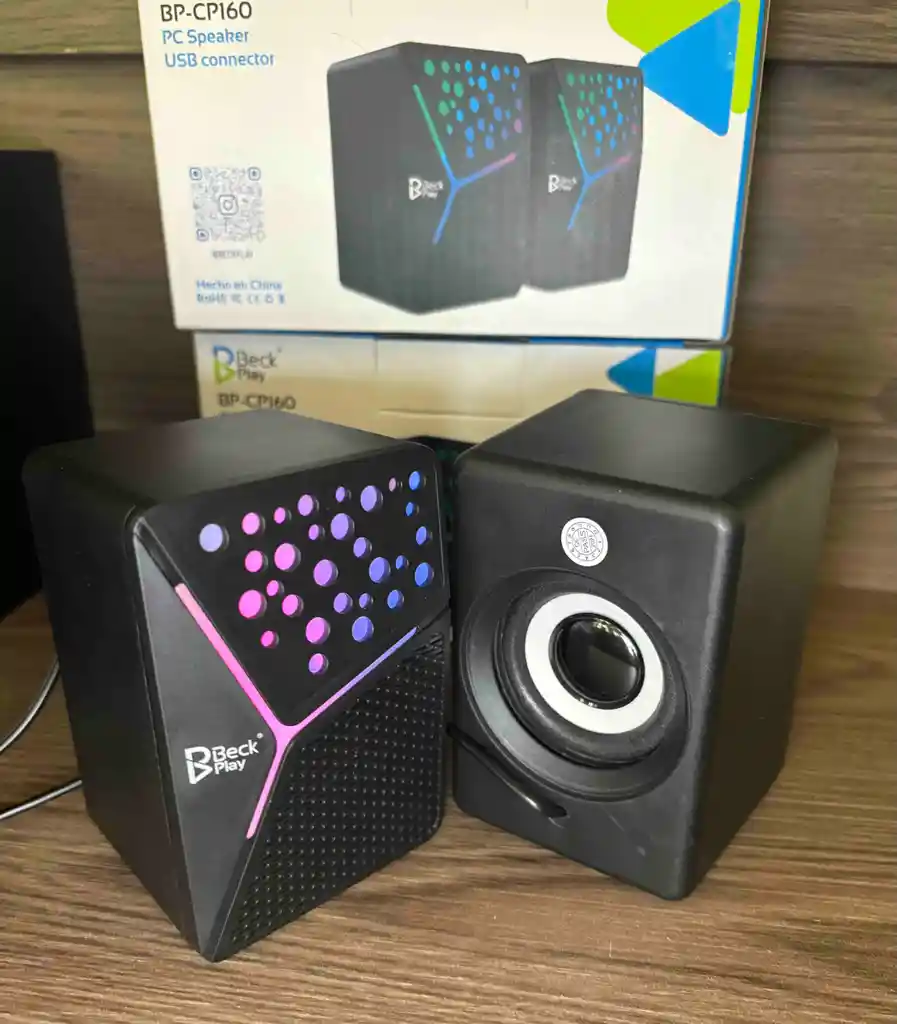 Parlantes Gamer Para Pc Rgb