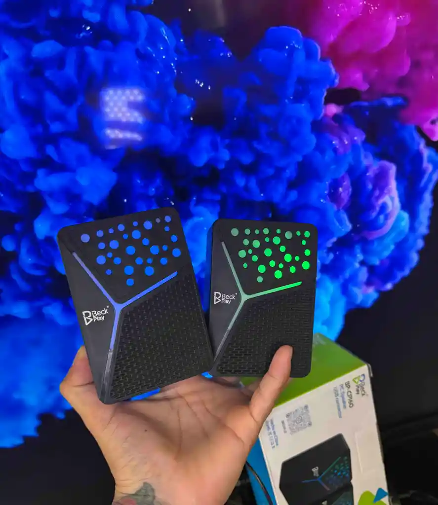 Parlantes Gamer Para Pc Rgb