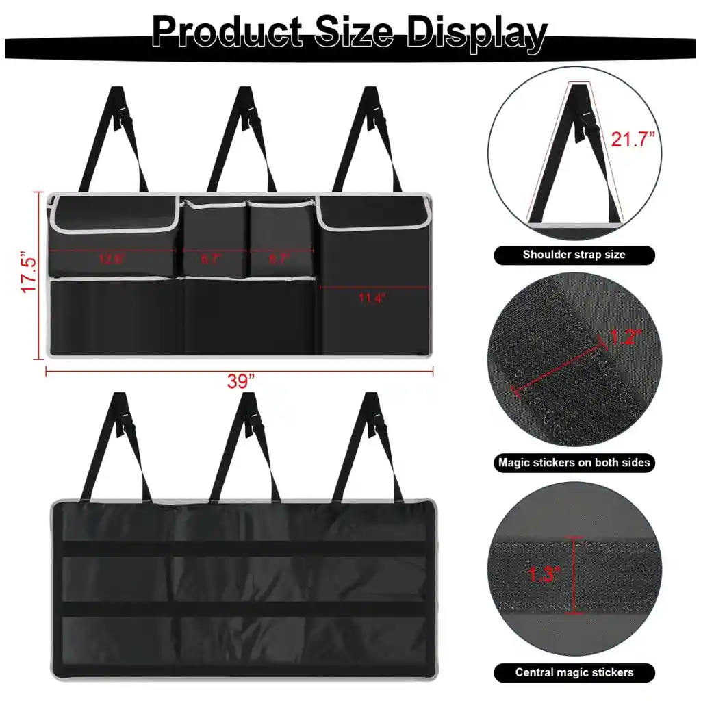 Organizador De Carro Maletero