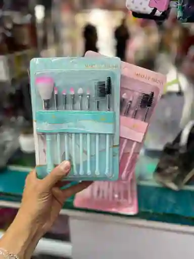 Set De Brochas X8 Piezas Make Up Brush