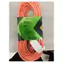 Extension Electrica Naranja De Alta Resistencia 15mts