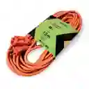 Extension Electrica Naranja De Alta Resistencia 15mts