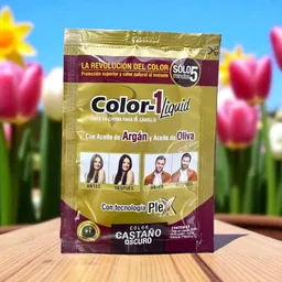 Tinte Capilar En Crema Color 1 Castaño Oscuro X15ml