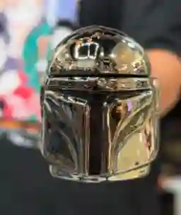 Mug Taza Pocillo Vaso Ceramica Motivo Mandalorian Con Tapa